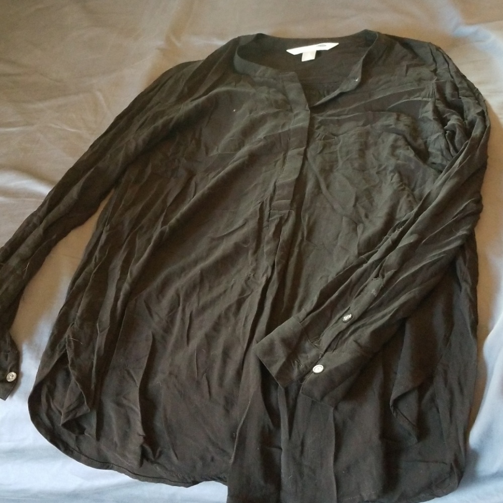 Black tunic shirt